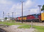 HLCX 6503 rolls out on a westbound CSX freight